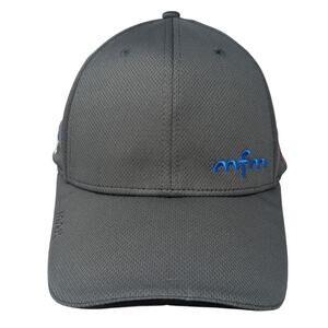 Mfm Peel & Seal Fitted Baseball Cap Gray XL Embroidered The Max Hat Performance